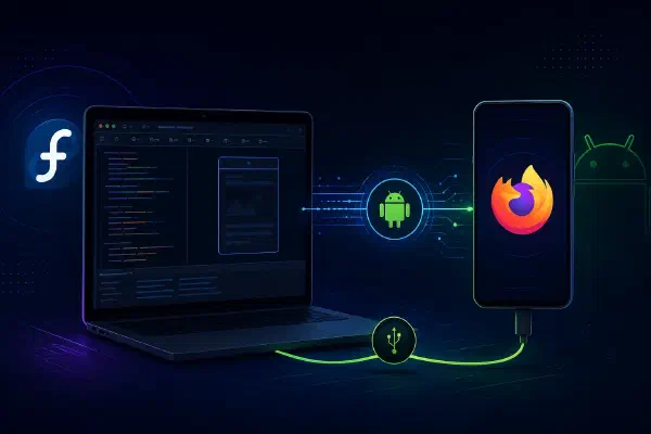 Debug remoto Android con Firefox su Fedora